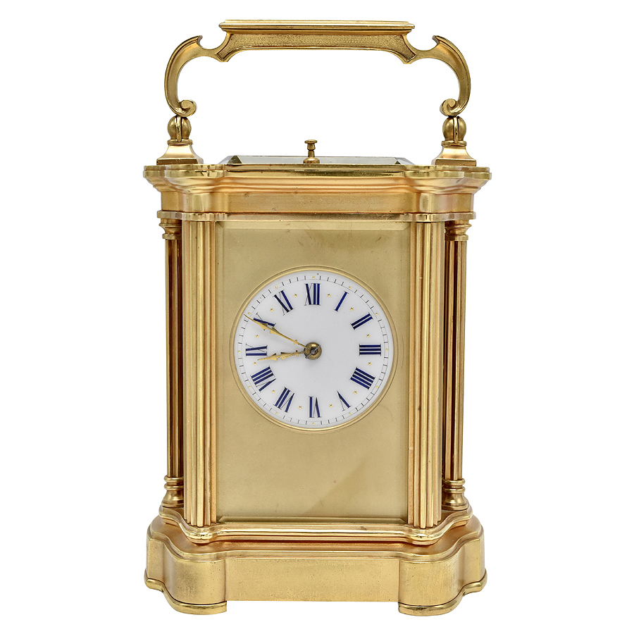 French Hour Repeater Carriage Clock - Renaissance Antiques