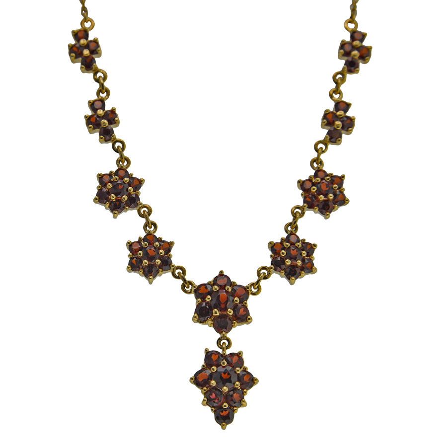 Mozambique Garnet Necklace - Renaissance Antiques