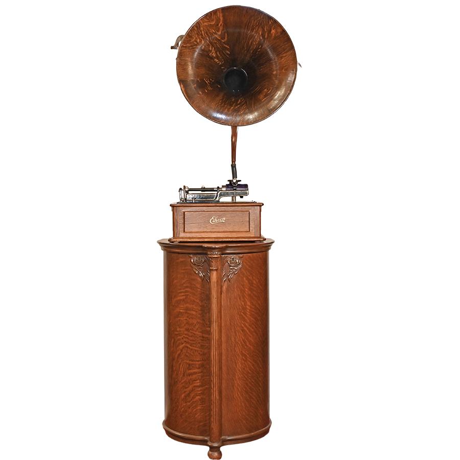 American Rare Storage Cabinet and Stand for the Edison Phonograph ...