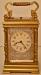 French Carriage Clock in Corinthian Case