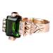 Rare Chrome Tourmaline Ring