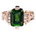 Rare Chrome Tourmaline Ring