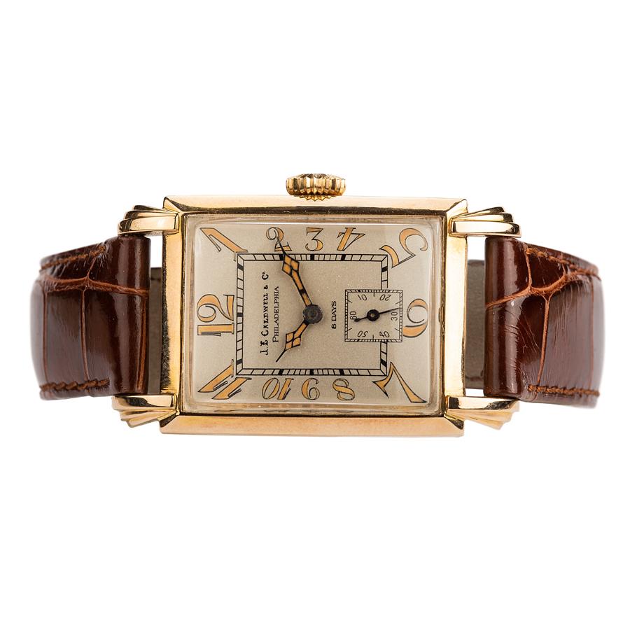 art deco wrist watch