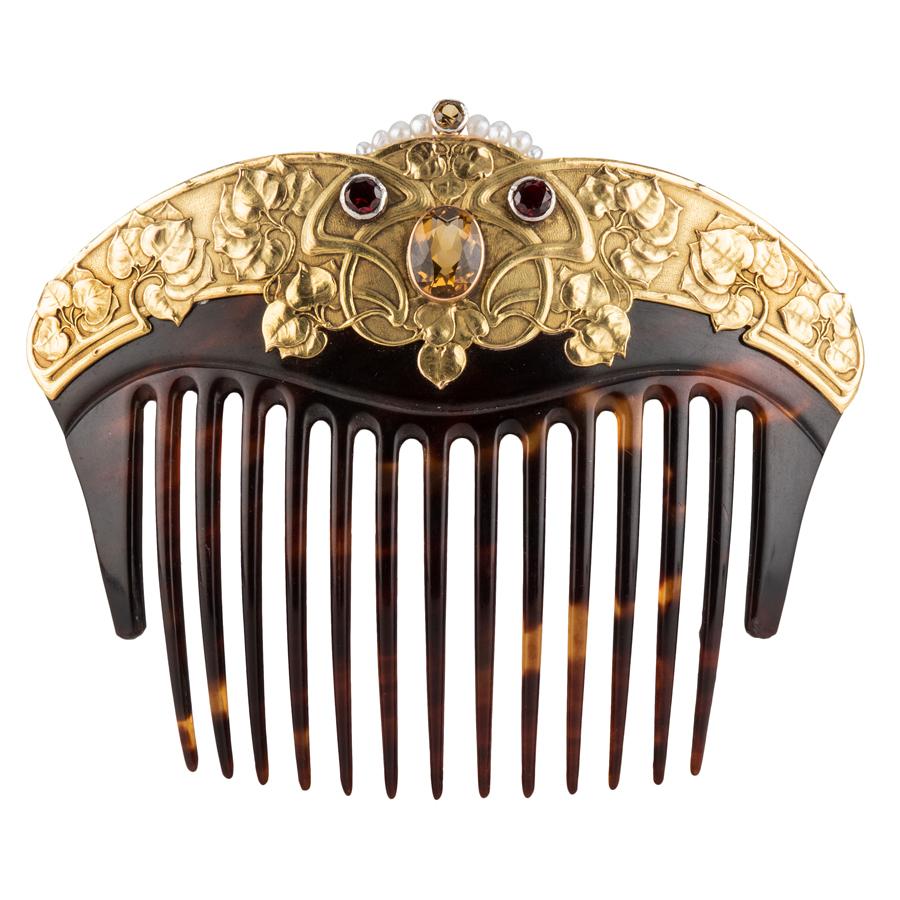 Art Nouveau Hair Comb - Renaissance Antiques