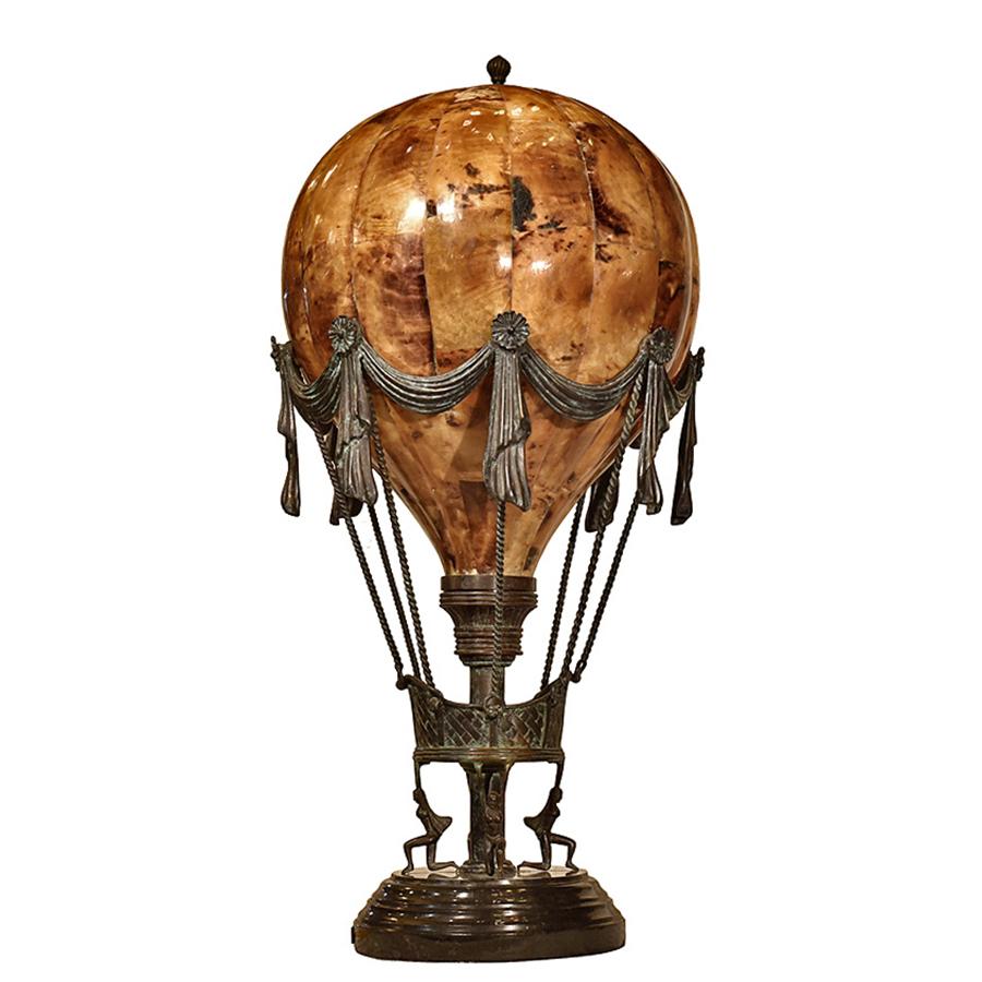 vintage hot air balloon light