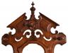 American Victorian Walnut Halltree With Mirror