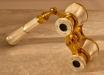 French Mother of Pearl Gilt Brass Opera Glasses